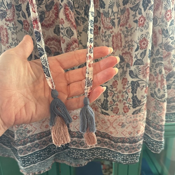 Knox Rose Floral Blouse - Pink and Navy - Picture 3 of 7